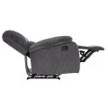 ΠΟΛΥΘΡΟΝΑ RELAX DIONI HM3296.11 ΓΚΡΙ ΡΙΓΕ ΥΦΑΣΜΑ 85x90x100Υεκ.