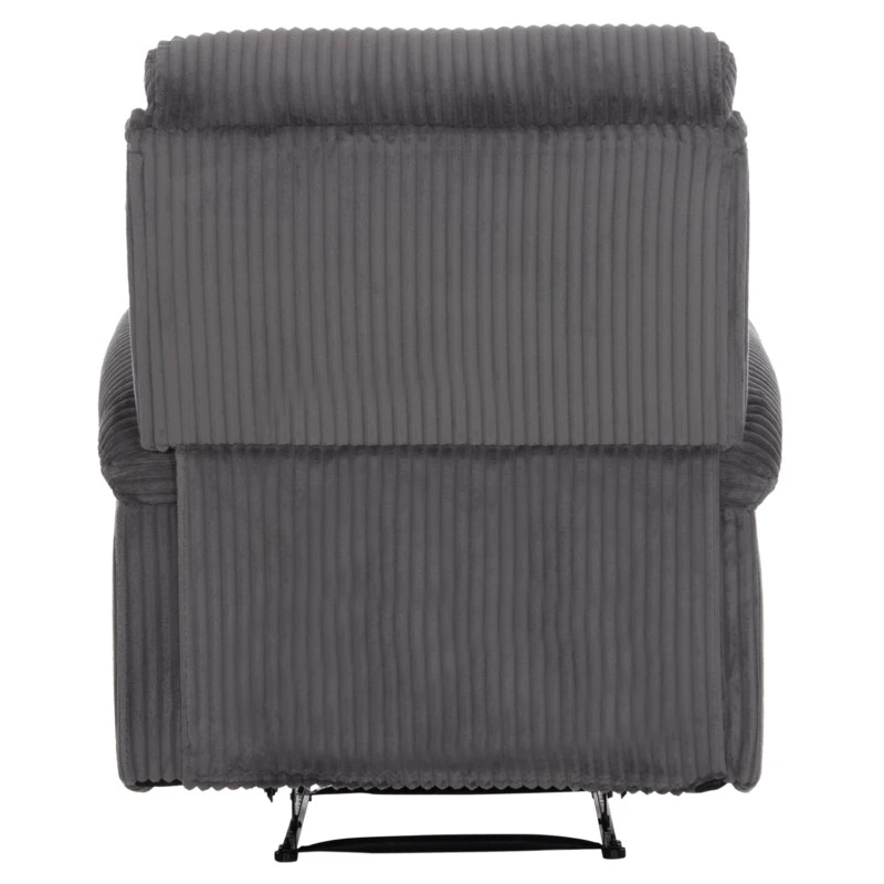 ΠΟΛΥΘΡΟΝΑ RELAX DIONI HM3296.11 ΓΚΡΙ ΡΙΓΕ ΥΦΑΣΜΑ 85x90x100Υεκ.
