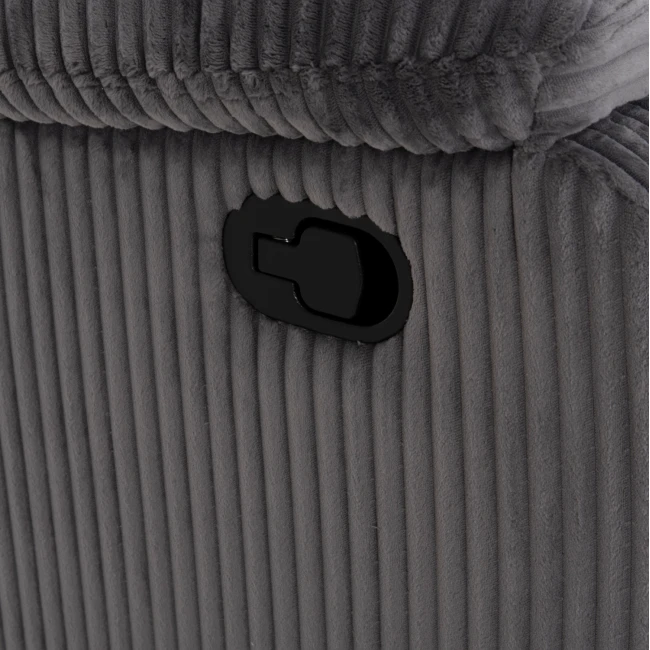 ΠΟΛΥΘΡΟΝΑ RELAX DIONI HM3296.11 ΓΚΡΙ ΡΙΓΕ ΥΦΑΣΜΑ 85x90x100Υεκ.