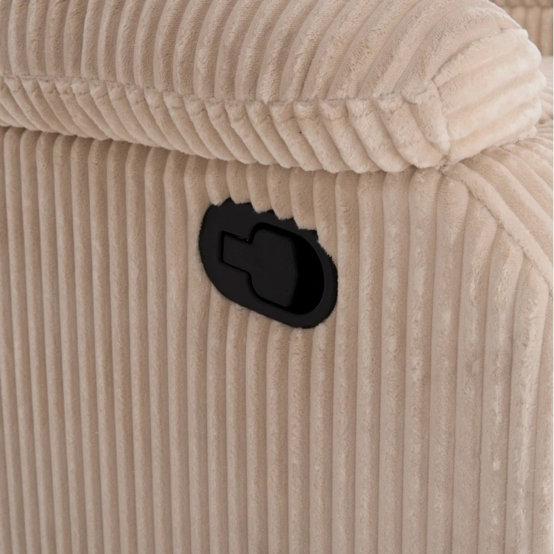 ΠΟΛΥΘΡΟΝΑ RELAX DIONI HM3296.12 ΜΠΕΖ ΡΙΓΕ ΥΦΑΣΜΑ 85x90x100Υεκ.