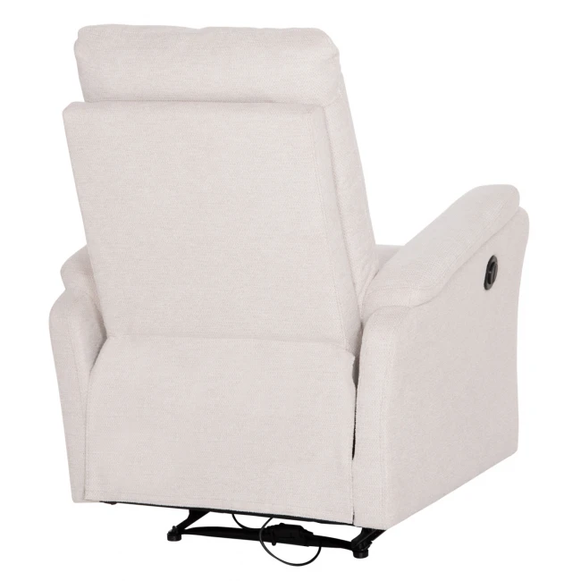 ΠΟΛΥΘΡΟΝΑ RELAX ΜΕ ΗΛΕΚΤΡΙΚΗ ΑΝΑΚΛΙΣΗ SYNTHIA HM3309.01 ΜΠΕΖ ΥΦΑΣΜΑ 75x86x100Yεκ