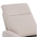 ΠΟΛΥΘΡΟΝΑ RELAX ΜΕ ΗΛΕΚΤΡΙΚΗ ΑΝΑΚΛΙΣΗ SYNTHIA HM3309.01 ΜΠΕΖ ΥΦΑΣΜΑ 75x86x100Yεκ