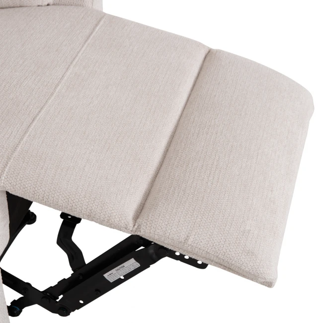 ΠΟΛΥΘΡΟΝΑ RELAX ΜΕ ΗΛΕΚΤΡΙΚΗ ΑΝΑΚΛΙΣΗ SYNTHIA HM3309.01 ΜΠΕΖ ΥΦΑΣΜΑ 75x86x100Yεκ