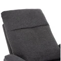 ΠΟΛΥΘΡΟΝΑ RELAX ΜΕ ΗΛΕΚΤΡΙΚΗ ΑΝΑΚΛΙΣΗ SYNTHIA HM3309.03 ΓΚΡΙ ΥΦΑΣΜΑ 75x86x100Yεκ