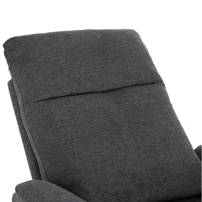 ΠΟΛΥΘΡΟΝΑ RELAX ΜΕ ΗΛΕΚΤΡΙΚΗ ΑΝΑΚΛΙΣΗ SYNTHIA HM3309.03 ΓΚΡΙ ΥΦΑΣΜΑ 75x86x100Yεκ