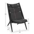 ΠΟΛΥΘΡΟΝΑ RELAX REMUS HM6642.01 ΑΛΟΥΜΙΝΙΟ ΑΝΘΡΑΚΙ-ΣΧΟΙΝΙ OLEFIN ΑΝΘΡΑΚΙ 63x87x94Υεκ.