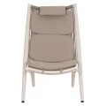 ΠΟΛΥΘΡΟΝΑ RELAX REMUS HM6642.02 ΑΛΟΥΜΙΝΙΟ ΛΕΥΚΟ-ΣΧΟΙΝΙ OLEFIN ΜΠΕΖ 63x87x94Υεκ.