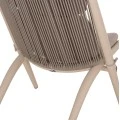 ΠΟΛΥΘΡΟΝΑ RELAX REMUS HM6642.04 ΑΛΟΥΜΙΝΙΟ ΣΑΜΠΑΝΙ-ΣΧΟΙΝΙ OLEFIN ΜΠΕΖ 63x87x94Υεκ.
