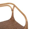 ΠΟΛΥΘΡΟΝΑ RELIK ΕΣΩΤ. ΧΩΡΩΝ HM9955.02 ΦΥΣΙΚΟ RATTAN-ΚΑΡΥΔΙ ΧΡΩΜΑ 60x57x79Υεκ.