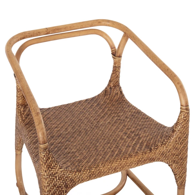 ΠΟΛΥΘΡΟΝΑ RELIK ΕΣΩΤ. ΧΩΡΩΝ HM9955.02 ΦΥΣΙΚΟ RATTAN-ΚΑΡΥΔΙ ΧΡΩΜΑ 60x57x79Υεκ.