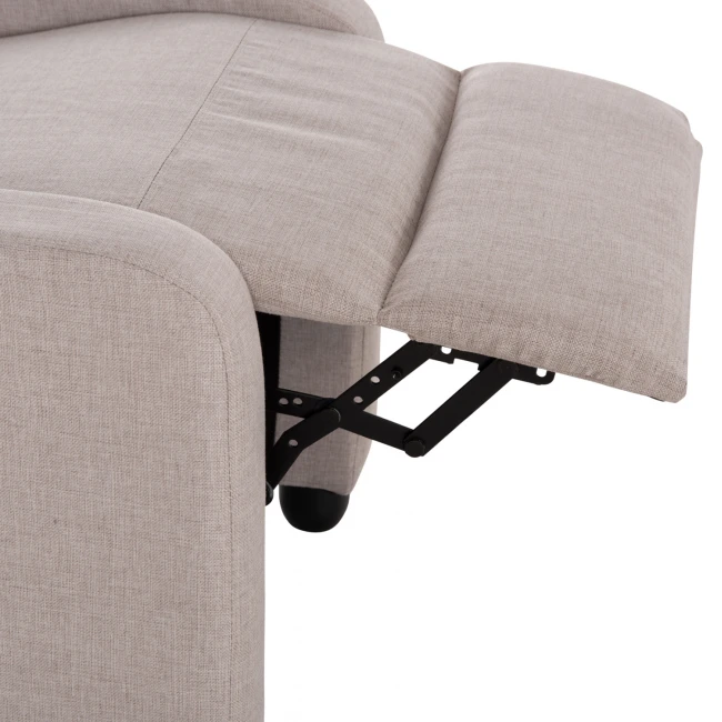 ΠΟΛΥΘΡΟΝΑ ΣΑΛΟΝΙΟΥ RELAX DROSEN HM3299.03 ΜΠΕΖ ΥΦΑΣΜΑ 68x80x93Υεκ