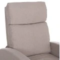ΠΟΛΥΘΡΟΝΑ ΣΑΛΟΝΙΟΥ RELAX DROSEN HM3299.03 ΜΠΕΖ ΥΦΑΣΜΑ 68x80x93Υεκ
