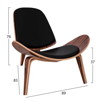 ΠΟΛΥΘΡΟΝΑ SUPERIOR PLUS HM1128.01 ΚΑΡΥΔΙ ΜΕ ΜΑΥΡΟ ΜΑΞΙΛΑΡΙ PU 89x83x76Yεκ.