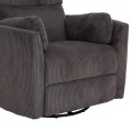 ΠΟΛΥΘΡΟΝΑ ΘΗΛΑΣΜΟΥ/RELAX VELMORA HM3300.01 ΓΚΡΙ ΚΟΤΛΕ ΥΦΑΣΜΑ 100x90x100Υεκ