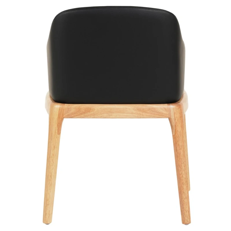 ΠΟΛΥΘΡΟΝΑ ΤΡΑΠΕΖΑΡΙΑΣ FURLAN HM9949.01 RUBBERWOOD ΣΕ ΟΑΚ-ΜΑΥΡΟ PU 54,5x58x78Υεκ.