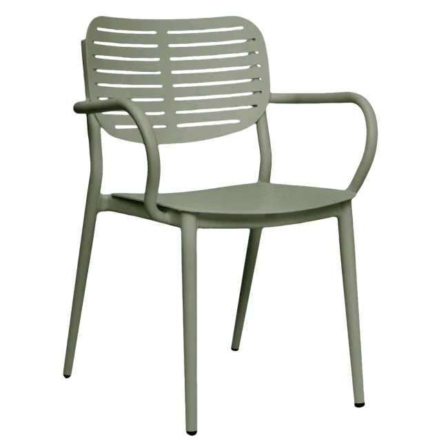 ΠΟΛΥΘΡΟΝΑ ΤΡΑΠΕΖΑΡΙΑΣ HILLIARD HM6644.07 ΑΛΟΥΜΙΝΙΟ ΣΕ OLIVE GREEN 56x58x80Υεκ