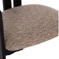 ΠΟΛΥΘΡΟΝΑ ΤΡΑΠΕΖΑΡΙΑΣ KALL HM18247.02 ΚΑΦΕ ΥΦΑΣΜΑ--PLYWOOD ΣΕ ΜΑΥΡΟ 56x45x73Υεκ