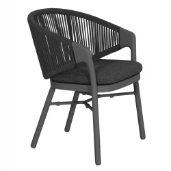 ΠΟΛΥΘΡΟΝΑ ΤΡΑΠΕΖΑΡΙΑΣ XANTION ΗM6472.01 ΓΚΡΙ ΑΛΟΥΜΙΝΙΟ-ΣΧΟΙΝΙ-ΜΑΞΙΛΑΡΙ 59x60x78Υεκ.