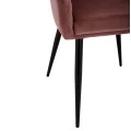 ΠΟΛΥΘΡΟΝΑΚΙ CHARLES HM8522.02 ΜΕ ΒΕΛΟΥΔΟ ΣΑΠΙΟ ΜΗΛΟ 52x60x89Υ εκ.
