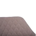 ΠΟΛΥΘΡΟΝΑΚΙ CHARLES HM8522.07 ΜΕ ΥΦΑΣΜΑ ΜΠΕΖ & PU ΜΠΕΖ 57x63x83Υ εκ.