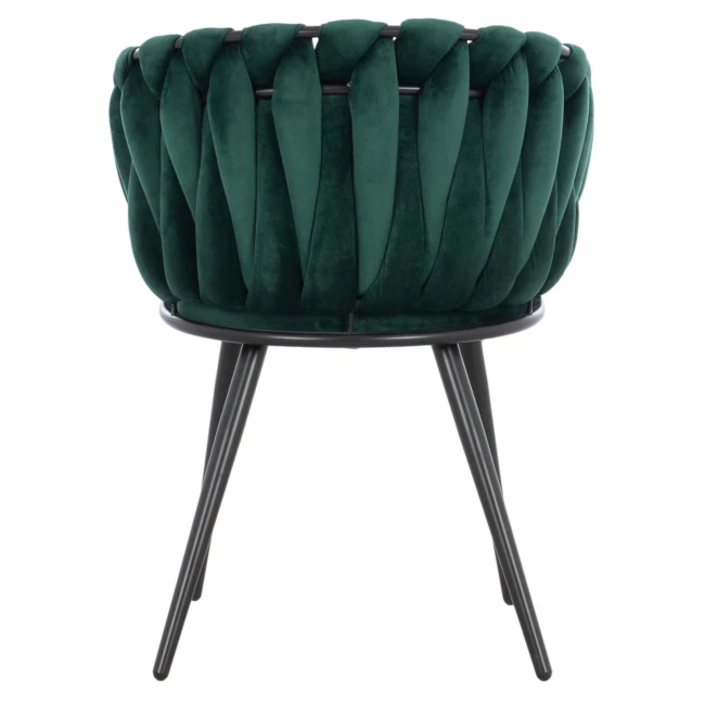 ΠΟΛΥΘΡΟΝΑΚΙ LUANDA ΒΕΛΟΥΔΟ ΚΥΠΑΡΙΣΣΙ ΜΕΤΑΛΛΙΚΑ ΠΟΔΙΑ HM8741.03 60x54x78 εκ.