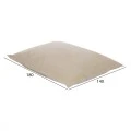 ΠΟΥΦ ANSHU HM5808.01 ΜΠΕΖ 140x180 εκ.