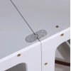 ΠΥΡΓΟΣ ΕΚΜΑΘΗΣΗΣ ΜΕ ΠΙΝΑΚΑ RICKI HM18345.03 ΞΥΛΟ ΠΕΥΚΟΥ ΛΕΥΚΟ/ΓΚΡΙ 37x40x84Υεκ