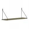 ΡΑΦΙ ΤΟΙΧΟΥ AGILAN ΜΕΛΑΜΙΝΗΣ HM9183.12 OLIVE GREY 72x20x27Y εκ.