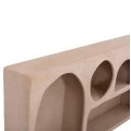 ΡΑΦΙ ΤΟΙΧΟΥ ΣΕΙΡΑ SANTORINI HM18063.02 MDF ΣΕ ΚΑΦΕ 120x18x60Υεκ.