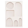 ΡΑΦΙΕΡΑ-ΚΟΜΜΟ ΣΕΙΡΑ SANTORINI HM18059 MDF ΣΕ ΥΠΟΛΕΥΚΟ 80x18x120Υεκ.