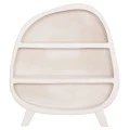 ΡΑΦΙΕΡΑ ΣΕΙΡΑ SANTORINI HM18060.01 MDF ΣΕ ΥΠΟΛΕΥΚΟ ΧΡΩΜΑ 120x38x133Υεκ.
