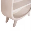 ΡΑΦΙΕΡΑ ΣΕΙΡΑ SANTORINI HM18060.01 MDF ΣΕ ΥΠΟΛΕΥΚΟ ΧΡΩΜΑ 120x38x133Υεκ.