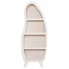 ΡΑΦΙΕΡΑ ΣΕΙΡΑ SANTORINI HM18067 MDF ΣΕ ΥΠΟΛΕΥΚΟ ΧΡΩΜΑ 80x38x196Υεκ.