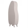 ΡΑΦΙΕΡΑ ΣΕΙΡΑ SANTORINI HM18067 MDF ΣΕ ΥΠΟΛΕΥΚΟ ΧΡΩΜΑ 80x38x196Υεκ.