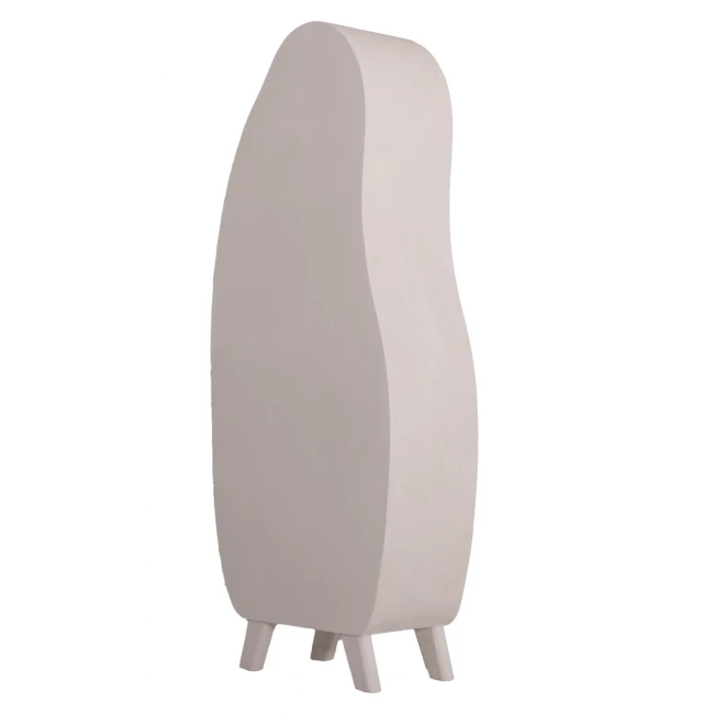 ΡΑΦΙΕΡΑ ΣΕΙΡΑ SANTORINI HM18067 MDF ΣΕ ΥΠΟΛΕΥΚΟ ΧΡΩΜΑ 80x38x196Υεκ.