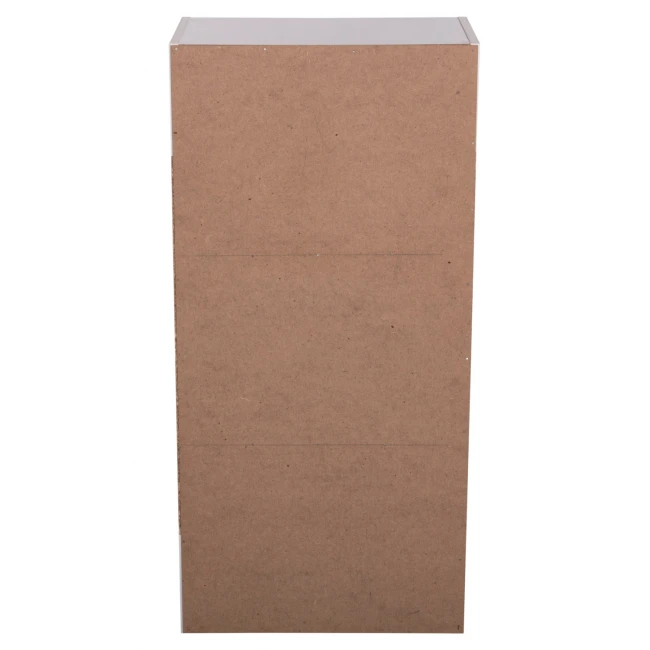 ΡΑΦΙΕΡΑ ΤΟΙΧΟΥ CUBICON HM9941.01 ΛΕΥΚΗ ΜΕΛΑΜΙΝΗ 38,5x23,5x80Υεκ.