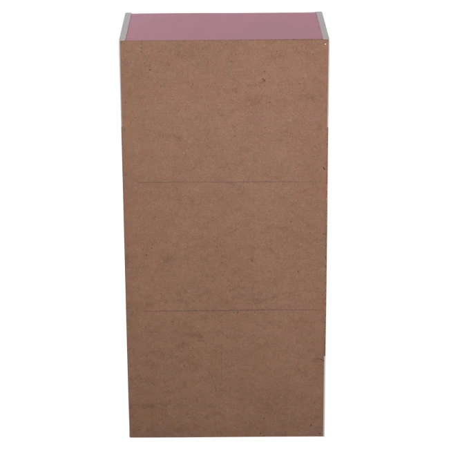 ΡΑΦΙΕΡΑ ΤΟΙΧΟΥ CUBICON HM9941.06 ΡΟΖ-ΛΕΥΚΗ ΜΕΛΑΜΙΝΗ 38,5x23,5x80Υεκ.