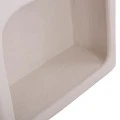 ΡΑΦΙΕΡΑ ΤΟΙΧΟΥ ΣΕΙΡΑ SANTORINI HM18069 MDF ΣΕ ΥΠΟΛΕΥΚΟ ΧΡΩΜΑ 47,5x18x120Υεκ.