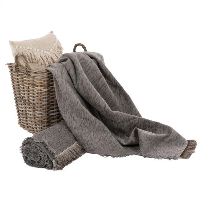 ΡΙΧΤΑΡΙ ME ΚΡΟΣΙΑ DREAMTOPIA HM12165.08 ΣΕ ΓΚΡΙ ΧΡΩΜΑ 295X170εκ.