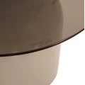 ΣΕΤ 2 ΤΡΑΠΕΖΙΑ ΣΑΛΟΝΙΟΥ BELLINS HM18313.04 ΜΠΕΖ ΜΕΤΑΛ.ΒΑΣΕΙΣ--ΓΥΑΛΙ Φ50εκ & Φ80εκ
