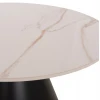 ΤΡΑΠΕΖΙΑ ΣΑΛΟΝΙΟΥ RIDGE(X) HM18307.02 SINTERED STONE TOPS--ΒΑΣΕΙΣ ΜΑΥΡΕΣ Φ50 & Φ70