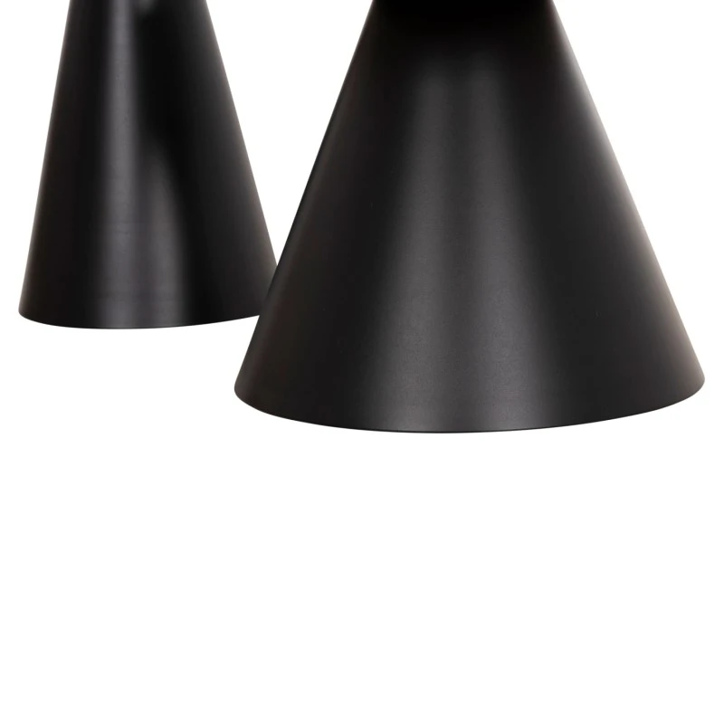 ΣΕΤ 2 ΤΡΑΠΕΖΙΑ ΣΑΛΟΝΙΟΥ RIDGE(X) HM18307.02 SINTERED STONE TOPS--ΒΑΣΕΙΣ ΜΑΥΡΕΣ Φ50 & Φ70