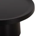 ΣΕΤ 2 ΤΡΑΠΕΖΙΑ ΣΑΛΟΝΙΟΥ RINKON2 HM18304.02 ΜΕΤΑΛΛΟ ΣΕ ΜΑΥΡΟ Φ49εκ & Φ69εκ