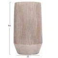 ΣΕΤ 2ΤΜΧ ΓΛΑΣΤΡΕΣ ΚΥΛΙΝΔΡΟΙ ΣΕΙΡΑ GARDENER HM4727 FIBERCLAY-ΧΡΩΜΑ CEMENT Φ35x64Υεκ