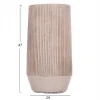 ΣΕΤ 2ΤΜΧ ΓΛΑΣΤΡΕΣ ΚΥΛΙΝΔΡΟΙ ΣΕΙΡΑ GARDENER HM4727 FIBERCLAY-ΧΡΩΜΑ CEMENT Φ35x64Υεκ