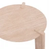 ΣΕΤ 2ΤΜΧ ΤΡΑΠΕΖΙΑ ΣΑΛΟΝΙΟΥ EQUIL HM9943.01 MDF ΜΕ ΜΕΛΑΜΙΝΗ-ΦΥΣΙΚΟ 66x66εκ + 87x87εκ
