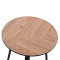 ΣΕΤ 2ΤΜΧ ΤΡΑΠΕΖΙΑ ΣΑΛΟΝΙΟΥ NORTON HM21088 MDF-ΜΕΤΑΛΛΟ Φ80εκ & Φ45εκ