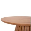 ΣΕΤ 2ΤΜΧ ΤΡΑΠΕΖΙΑ ΣΑΛΟΝΙΟΥ TALBERT HM21083 MDF ΦΥΣΙΚΟ ΞΥΛΟΥ Φ80εκ & Φ45εκ
