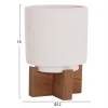 ΣΕΤ 3 ΓΛΑΣΤΡΕΣ ΜΕ TEAK ΒΑΣΕΙΣ TANTI HM4685 FIBER CEMENT ΣΕ 3 ΧΡΩΜΑΤΑ