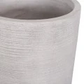 ΣΕΤ 3ΤΜΧ ΓΛΑΣΤΡΕΣ ΚΥΛΙΝΔΡΟΙ ΣΕΙΡΑ GARDENER HM4721 FIBERCLAY-ΧΡΩΜΑ CEMENT Φ42x78Υεκ
